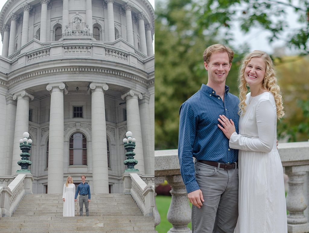 Madison Capitol Engagement Session